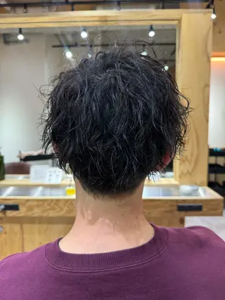 パーマ メンズ 雪音/美髪縮毛矯正 /ニュアンスパーマのヘアスタイル