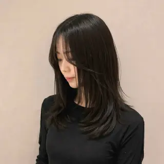 セミロング カラー lolonois / aikuのヘアスタイル