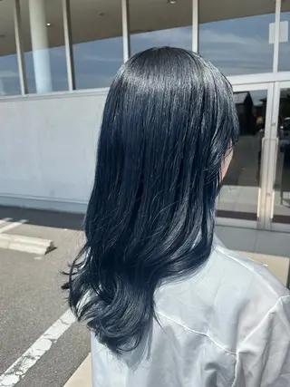 ロング カラー 神田 開飛のヘアスタイル