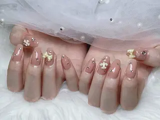 ネイル 【Eclat ｴｸﾗ】nail＆beauty所属・Eclat〔ｴｸﾗ〕 MOEKA𝜗𝜚*のネイルデザイン