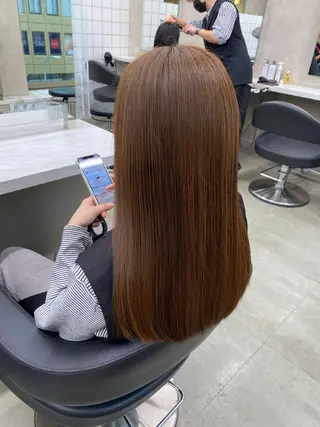 ロング カラー ダブルカラー/ 横浜/JURIのヘアスタイル