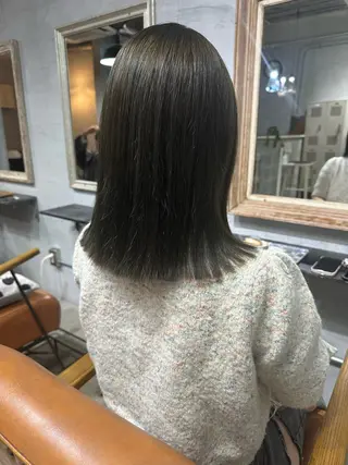 ミディアム カラー goen【ゴエン】所属・goen/ カミムラシュウヘイのヘアスタイル