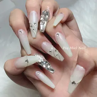 ネイル HANA 長さだしのネイルデザイン