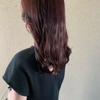 ミディアム カラー chouette/ 根本優希のヘアスタイル