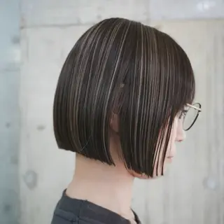 ショート カラー 🎀ボブカット🍀 みくのヘアスタイル