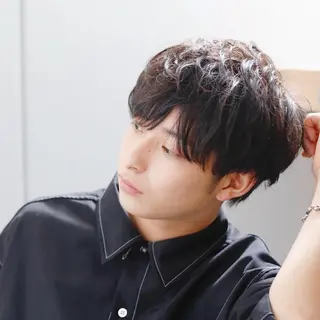 メンズ 🦋韓国系指名No1 店長/圓山 祐也🦋のヘアスタイル