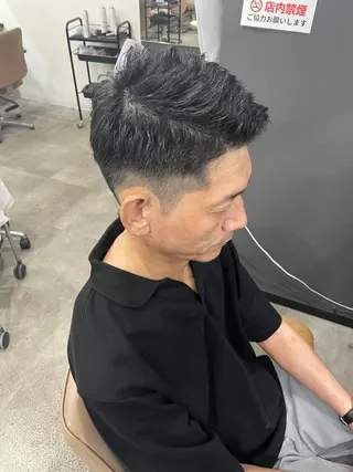 ショート メンズ 髙野 亮吾のヘアスタイル