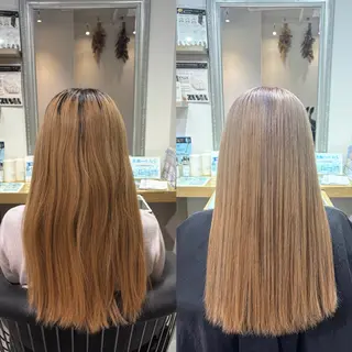 ロング 熊谷 沙紀 /金山/ツヤ髪カラーのヘアスタイル