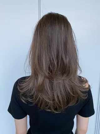 ロング カラー 誰よりも丁寧なカット 🍀小林輝のヘアスタイル