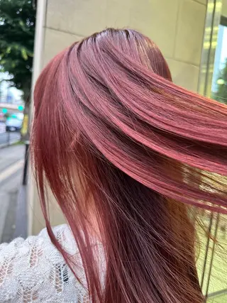 ロング カラー 縮毛矯正/レイヤー /カラー🎀おぐりンのヘアスタイル