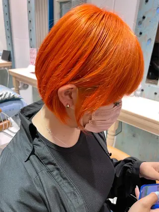 ショート 🩵縮毛矯正・ボブ 岩原朋也🩵のヘアスタイル