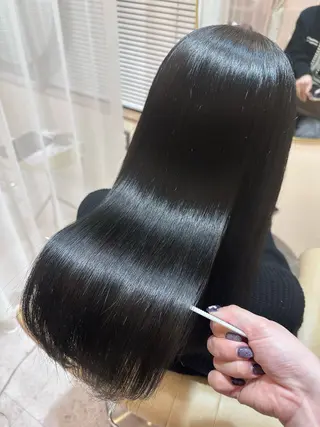 ロング カラー 髪質改善・艶髪カラー 🌷miku🌷のヘアスタイル