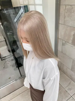 カラー i'll 髪質改善 淀屋橋 大阪【イル】所属・エクステ/ブリーチ tasukuのヘアスタイル