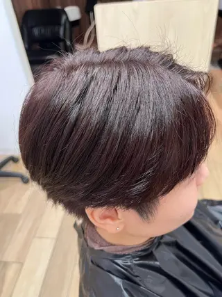 ショート カラー 稲垣 舜典のヘアスタイル