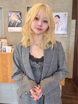 ミディアム 具志 正太のヘアスタイル