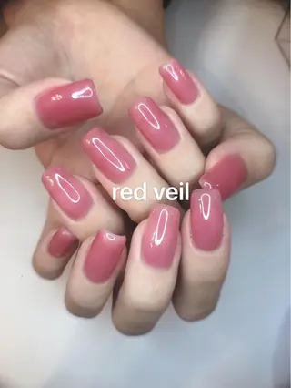 セミロング ネイル 長さ出し専門 nynaのネイルデザイン