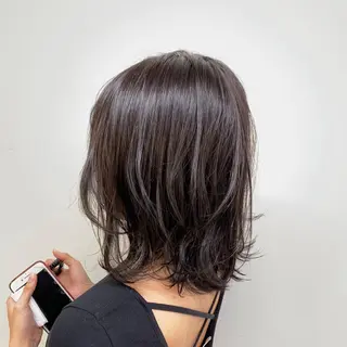セミロング カラー 🦋ハイトーンボブ ショート🦋トシキのヘアスタイル