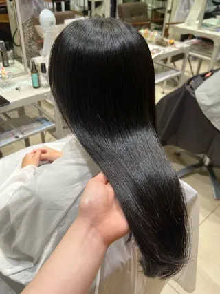 ロング ダブルカラー/髪質 改善🫧池田優紀のヘアスタイル