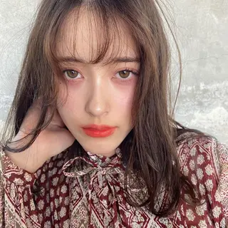 ミディアム ému エミュ　hair &spa所属・近藤 みゅうまのヘアスタイル