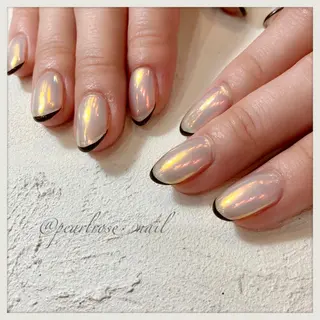 ネイル Beauty salon Ryu・ange所属・PEARL ROSE パールローズのネイルデザイン