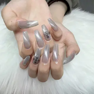 ネイル 🎀nana🫧 ワンホンネイル🎀のネイルデザイン