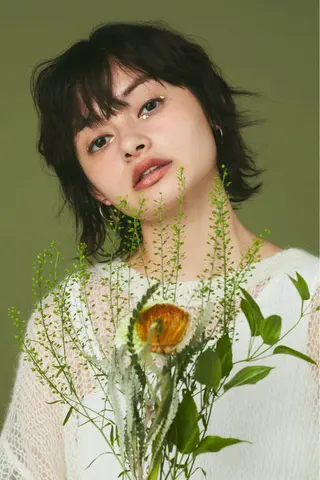 ミディアム たけしま はるみのヘアスタイル