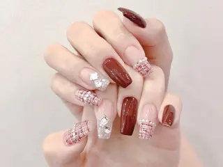 ネイル 韓国ワンホンネイル SALE実施中のネイルデザイン
