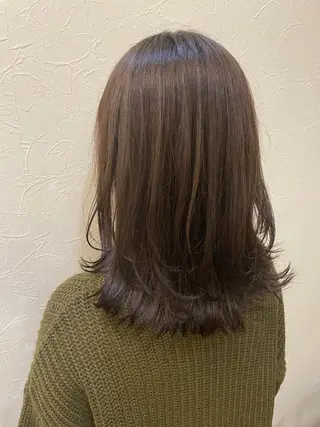 ミディアム カラー ヘアアレンジ SHANTi 飯塚 ヘアセット/髪質改善のヘアスタイル