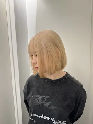 カラー ハイトーン特化 pepe🎀のヘアスタイル