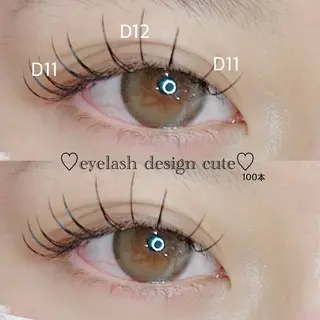 マツエク・マツパ AXSIA EYELASHのマツエク・マツパデザイン