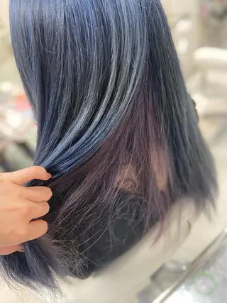 ロング カラー 菊地 美憂のヘアスタイル