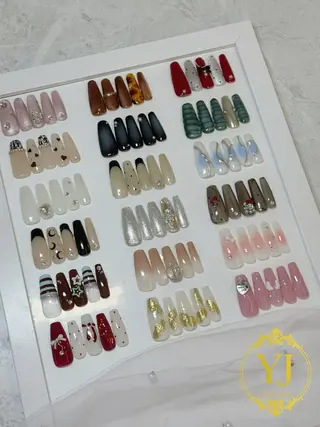 ネイル YJ Nail Salon所属・YJ Nail Yumiのネイルデザイン