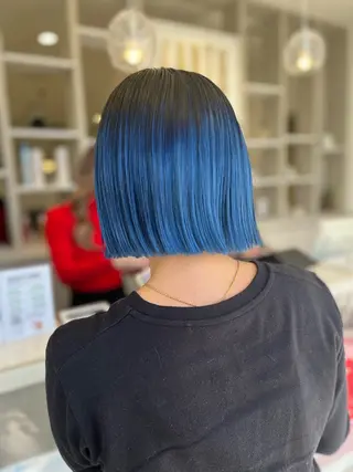 ショート カラー 吹田 駿 髪質改善縮毛矯正のヘアスタイル