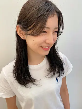 セミロング ota miyuuのヘアスタイル