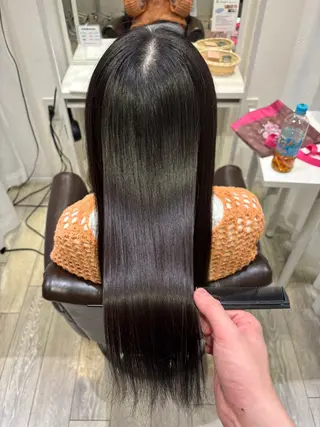 ロング カラー 前田 亮晟のヘアスタイル