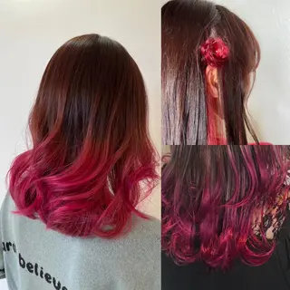 セミロング カラー TWIN【トゥイン】所属・👑似合わせレイヤー が好評👑佐久田のヘアスタイル