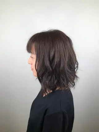 ミディアム カラー インナーカラー/ ストレート/奥野洸也のヘアスタイル