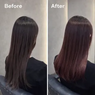 セミロング カラー atelier russo (アトリエ・ルッソ)所属・こにし/蒲生四丁目 /美髪カラー/スパのヘアスタイル