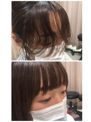 カジサ ケイコのヘアスタイル
