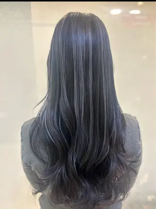 ロング カラー 縮毛矯正/髪質改善/ 艶髪ササキナツミのヘアスタイル