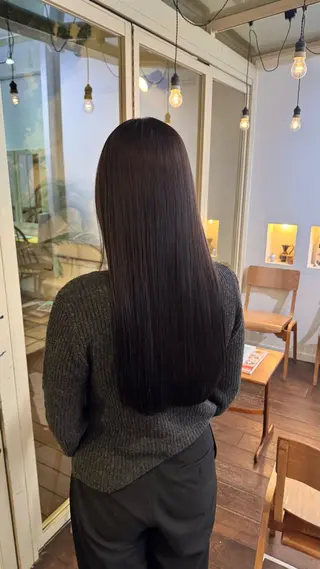 セミロング つかもと みことのヘアスタイル