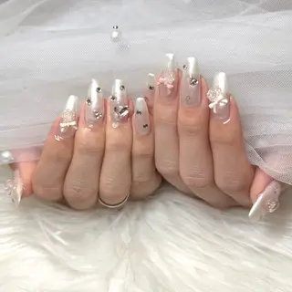 ネイル パラジェル/フィルイン　Oasisネイル相模大野所属・natsuki 🦊🩶のネイルデザイン