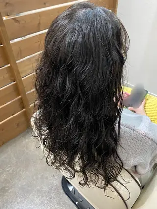 ロング パーマ Fir-chi hair Design所属・NANA /パーマモデル募集中のヘアスタイル