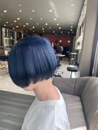 ショート 志田 ほん/ メンズパーマのヘアスタイル