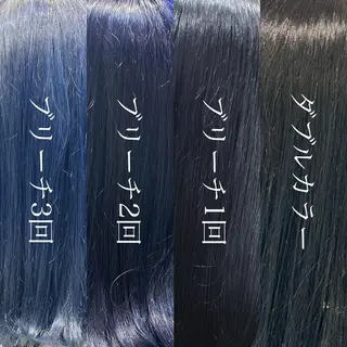 カラー miko🪽地毛風/ ハイトーン/レイヤーのヘアスタイル