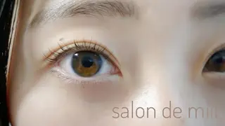 マツエク・マツパ salon de  miiiのマツエク・マツパデザイン