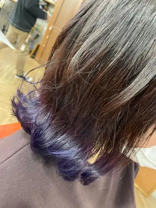 ミディアム Michel by chainon ミッシェルバイシェノン所属・美髪職人/傷ませない カラー/橋本拓弥のヘアスタイル