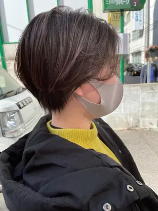 ショート さの あやねのヘアスタイル