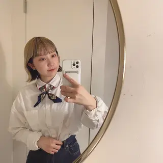 ショート ヘアアレンジ 🫧 Manaka🫧のヘアスタイル