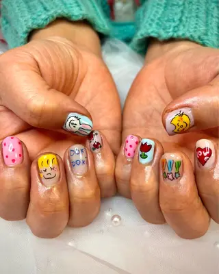 ネイル ぽっぷん satomiのネイルデザイン